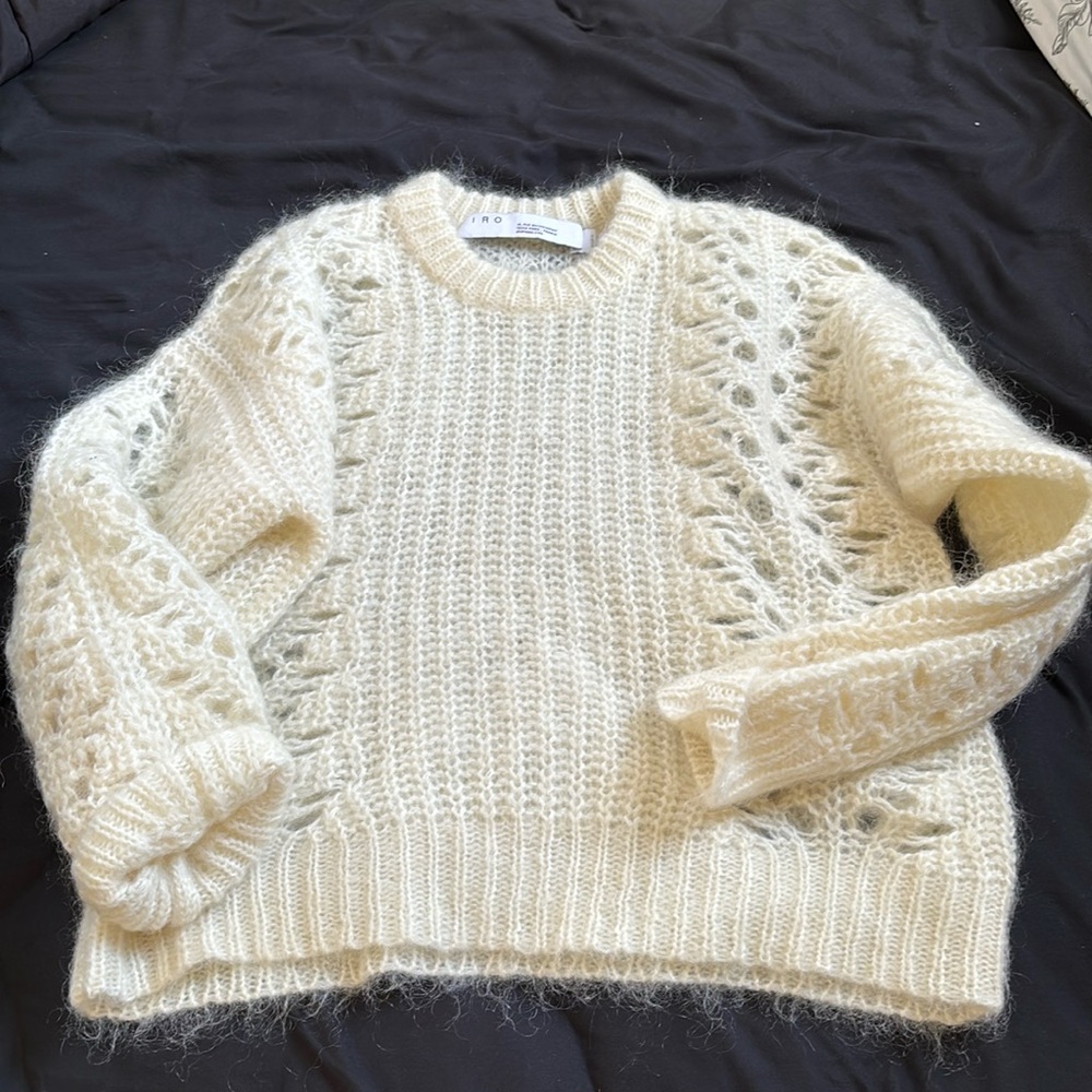 IRO fuzzy sweater
